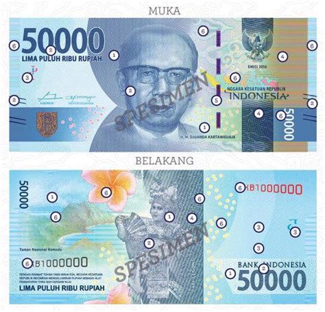 Berikut Penampakan Uang Rupiah Desain Baru Yang Diluncurkan Hari Ini