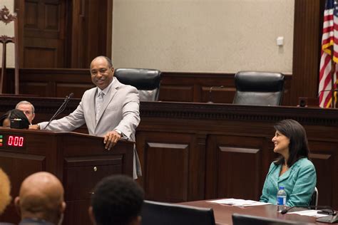 Governor Nikki Haley swears in Jerry Adger as the new Dir… | Flickr