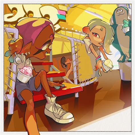 File S3 Splatfest Artwork Vanilla Vs Strawberry Vs Mint Chip Square Png