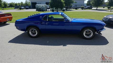 1969 Ford Mustang Fastbacksportsroof 351 Windsor Midnight Blue