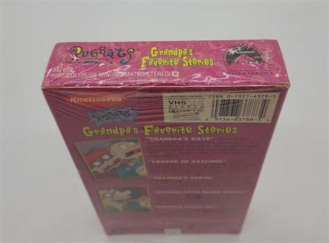 Rugrats Grandpas Favorite Stories Vhs 1997 For Sale Online Ebay