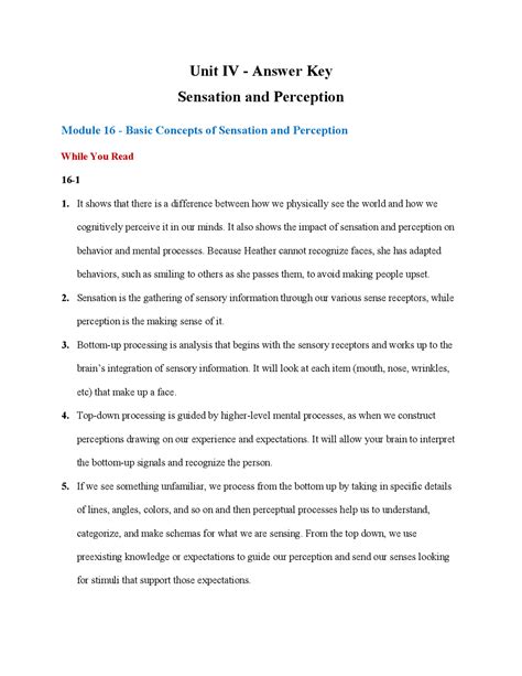 Meyers Ap Psychology Unit 3c Review Answers 2