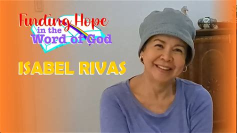 Finding Hope In The Word Of God 4 Isabel Rivas YouTube