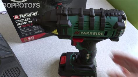 LIDL PARKSIDE 20v Li Lon Cordless Impact Driver YouTube