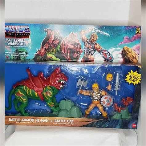 Mattel Masters Of The Universe Origins Battlefield Warriors Playset