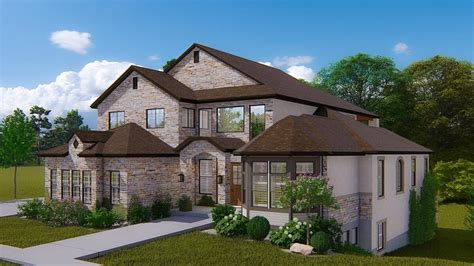 Traditional 2-Story House Plan with Optional Basement Apartment ...