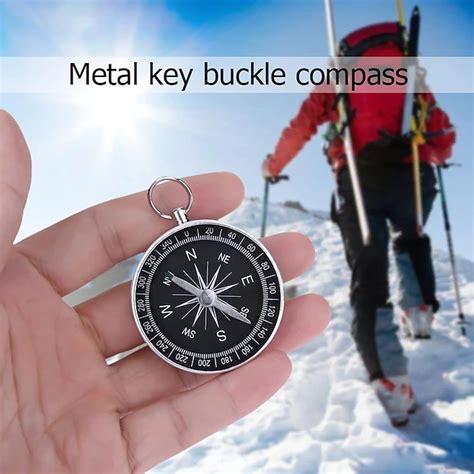 Outdoor Camping Equipment Hiking Lightweight Aluminum Wild Survival Professional Compass