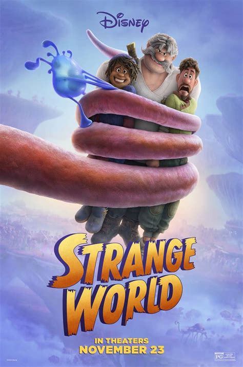 New “Strange World” Poster Released – What's On Disney Plus