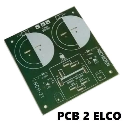 Jual PCB Power Bank / PCB Power Supply 2 Elco Elko Besar Capacitor
