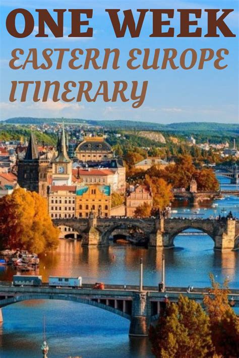 Eastern Europe Travel Itinerary for one week | Eastern europe travel ...