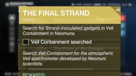 How To Search For Strand Inoculated Gadgets In Veil Containment In