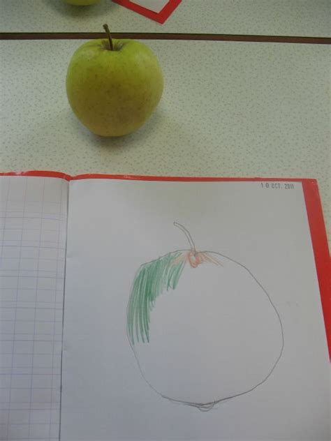 Dessinons Des Pommes Ma Classe De Grande Section