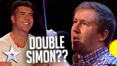 Simon Cowell Meets Simon Cowell Audition Bgt Series 8 Youtube