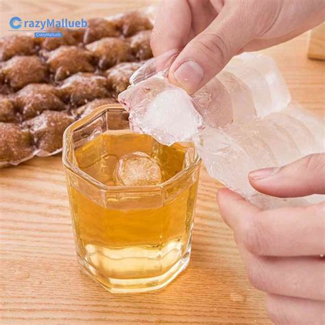 200PCS Ice Cube Mold Disposable Self Sealing Ice Cube Bags Transparent