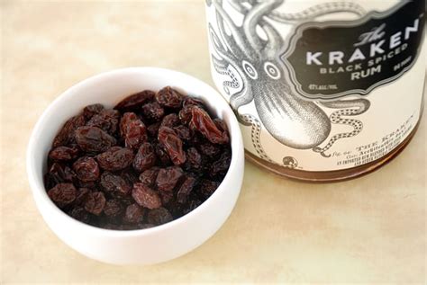 Sous Vide Spiced Rum Infused Raisins Recipe