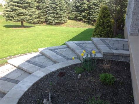 Steps Sidewalks Interlock Landscape Designs A Z Interlock Ottawa