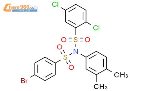 350994 02 4 N 4 Bromophenyl Sulfonyl 2 5 Dichloro N 3 4