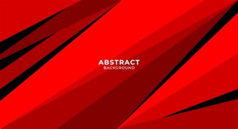 Premium Vector | Flat red abstract background