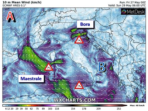 Meteo Venti Forti Tra Poco Raffiche A Tratti Fino Ad 80 Km H Le Aree