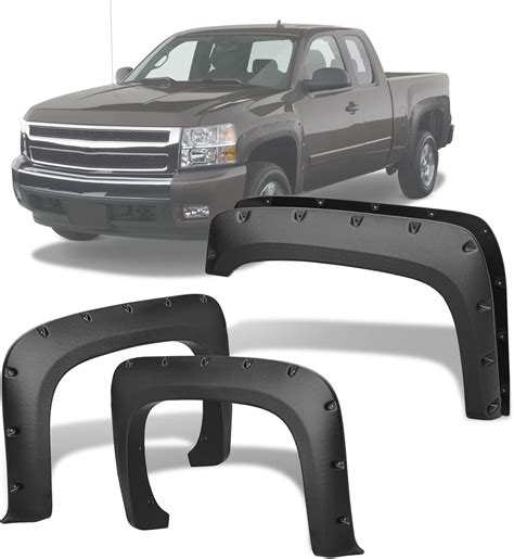 Amazon YITAMOTOR Fender Flares Compatible With 2007 2013 Chevy