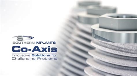 Southern Implants Co Axis Implants Youtube