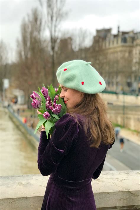 Crazy in Love Green Emeraude French Wool Beret | Shopping For Happiness