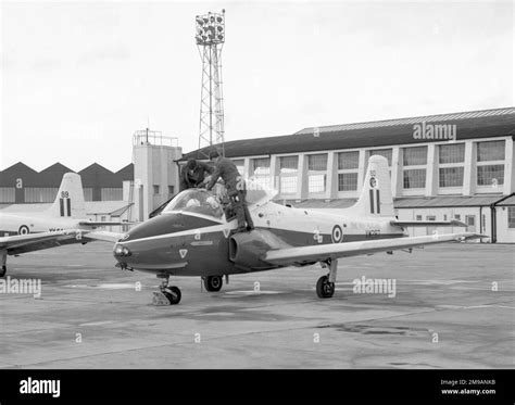 Bac Jet Provost T5 Xw287 80 Of The Red Pelicans Aerobatic Team