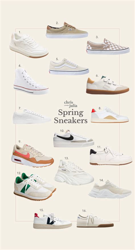 Favorite Spring Sneakers - Chris Loves Julia