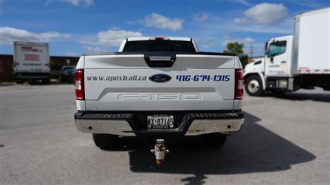 Custom Decals On 2 Ford F-Series Pickup Trucks - Apex Construction