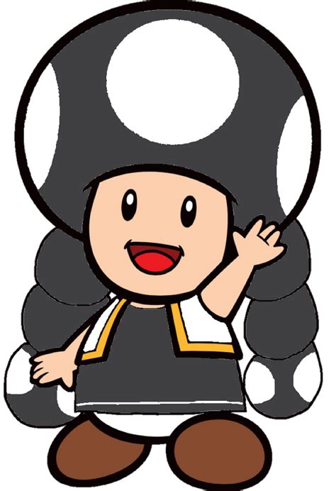 Super Mario Belinda The Black Toadette 2d By Joshuat1306 On Deviantart