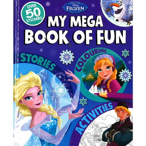 BBW หนงสอ Disney Frozen My Mega Book Of Fun ISBN 9781788108379 Shopee Thailand