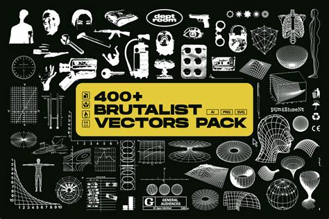 Brutalist Vectors Pack