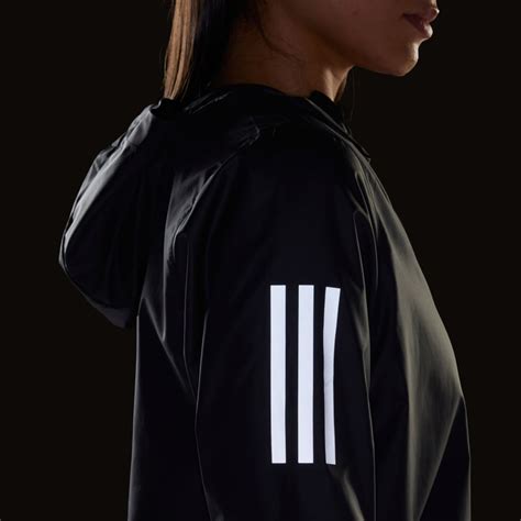 Adidas Own The Run Jacket Black Adidas Uae