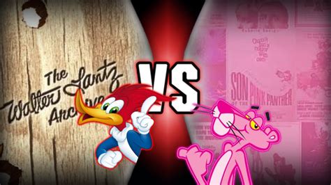 Woody Woodpecker Vs Pink Panther Universal Studios Metro Goldwyn Mayer