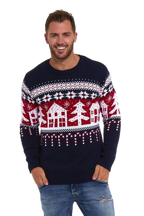 Mens Ladies Christmas Xmas Unisex Novelty Knitted Jumpers Sweater Retro Vintage