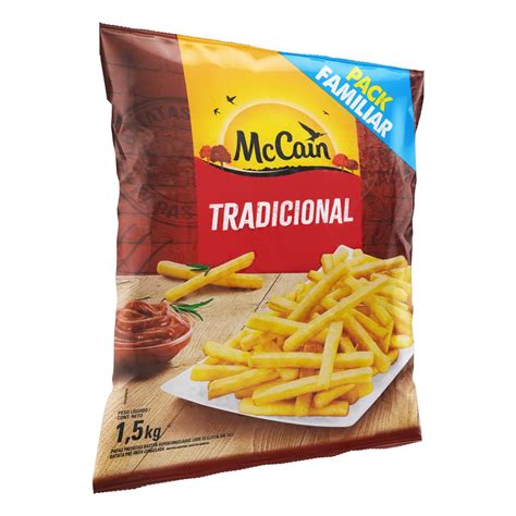 Batata Pr Frita Tradicional Congelada Mccain Pacote Kg