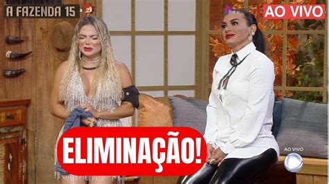 A Fazenda Elimina O Ao Vivo Na Ro A Entre Cezar Black Kally E