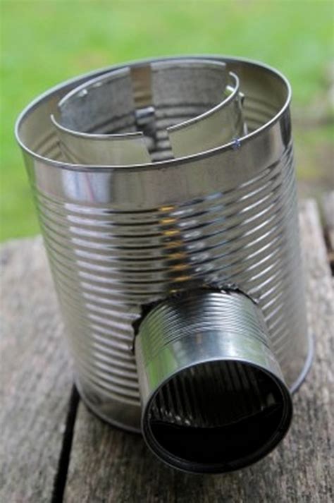 Diy Portable Tin Can Rocket Stove The Owner Builder Network