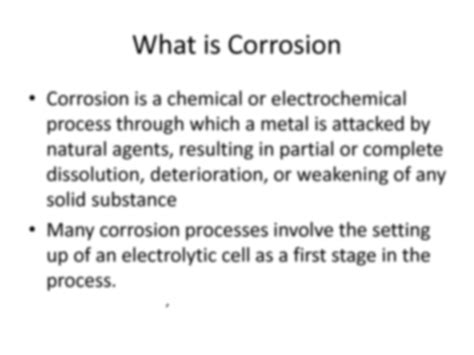 Solution Tarnish And Corrosion Studypool