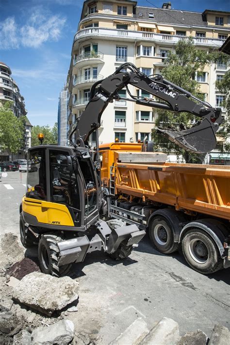 MECALAC 12MTX Wheel Excavator Loader