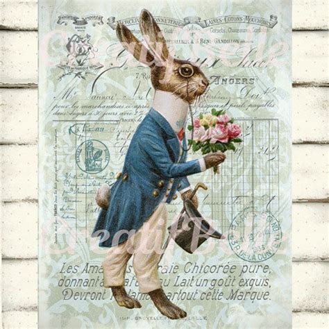 Vintage Rabbit Printables