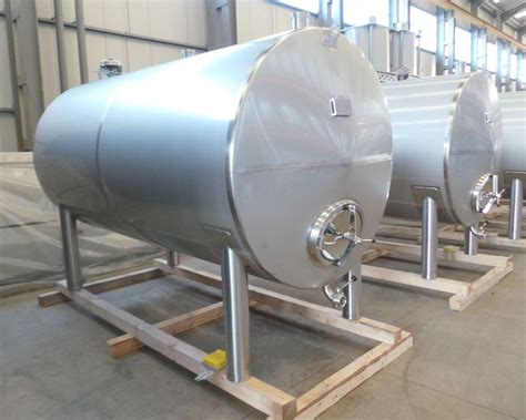 X M Aisi L Stainless Steel Horizontal Storage Tank