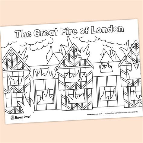 The Great Fire Of London craft activity guide | Baker Ross