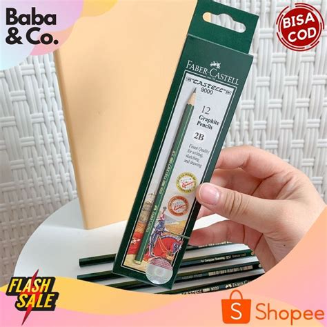 Jual PENSIL 2B FOR COMPUTER 1 PCS SCAN FABER CASTELL PENSIL UJIAN 2B