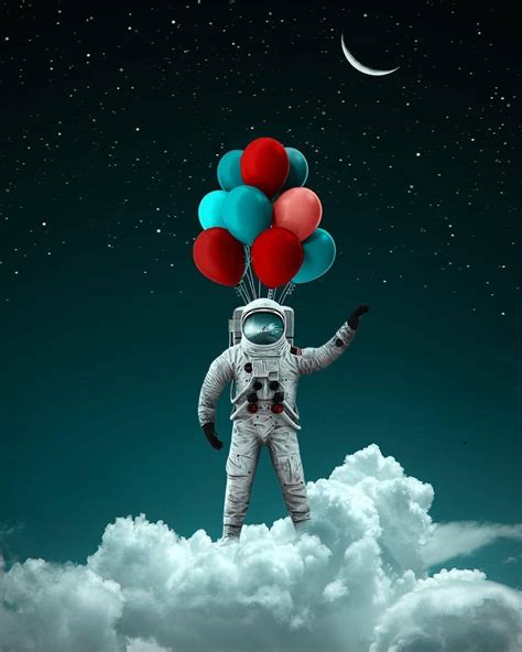 Floating Astronaut Wallpapers - Top Free Floating Astronaut Backgrounds ...