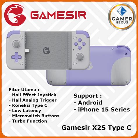 Jual Gamesir X2S Type C Gamepad Hall Effect Controller Gaming Mobile