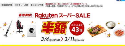 【終了】楽天ふるさと納税が楽天スーパーsaleで更にお得 3 4～3 11。3 5と3 10は特にお得 最速資産運用