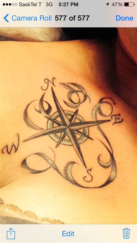 Compass Tattoo Compass Tattoo Infinity Tattoo Stunning Tattoos Art Art Background Tatuajes