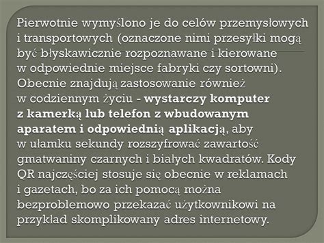 Jest ich coraz wi ę cej i przenosz ą coraz wi ę cej informacji Czym s