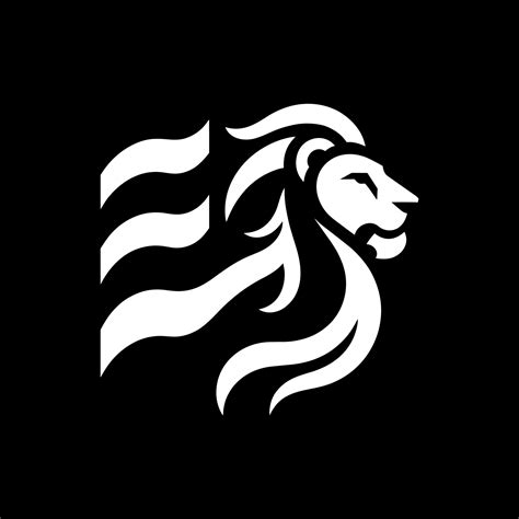 Lion logo design 45665098 Vector Art at Vecteezy